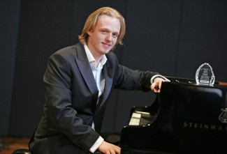Konrad Olszewski, winner of the 2012 Henderson/Allison Piano Scharship