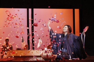 Hiromi Omura as Cio-Cio-San in Opera Australia's Madama Butterfly. Photo by Jeff Busby