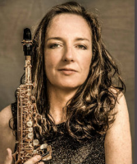 Christina Leonard. soprano saxophone