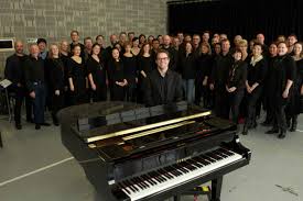 The Opera Australia chorus with chorus master Anthony Hunt
