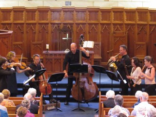 orchestra seventeen88. Image from performance on Sunday November 22 at Knox Grammar School, courtesy Geoff Sirmai