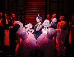 Danielle de Niese as Hanna Glawari in Opera Australia's production of The Merry Widow at the Arts Centre Melbourne. Photo credit Jeff Busby.