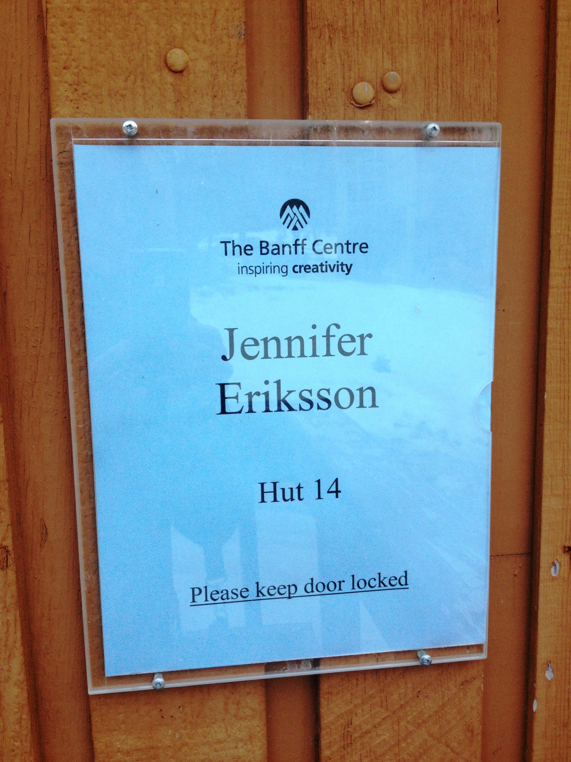 Scaling the heights of creativity – Jennifer Eriksson writes about her residency at The Banff Centre