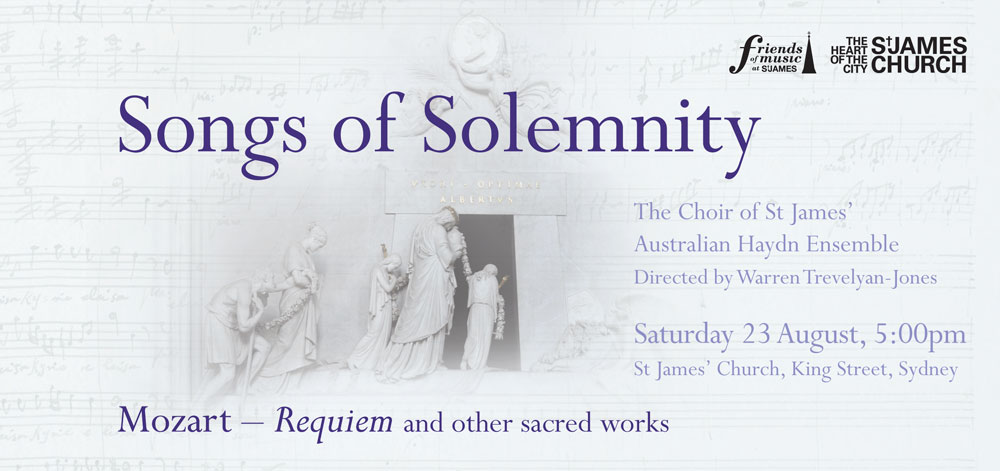 Songs In The City – The Choir Of St James’ With The Australian Haydn Ensemble