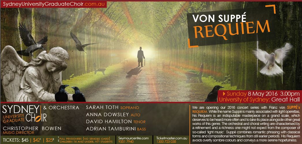 SUGS Presents A Rare Requiem