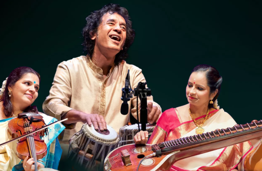 Triple Grammy Winner Zakir Hussain On  Tour