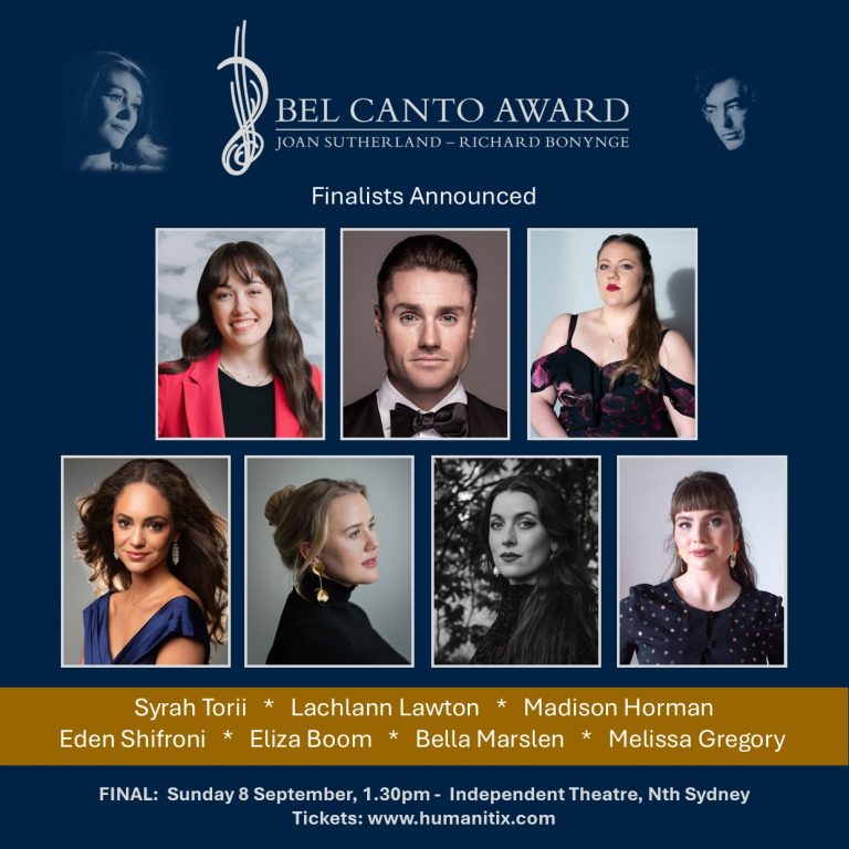 Joan Sutherland & Richard Bonynge Bel Canto Award 2024