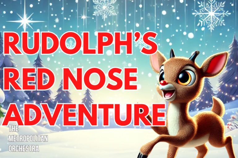 Rudolph’s Red Nose Adventure Christmas Cushion Concert